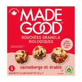 Organic Cranberry Maple Granola Bites Made Good - La Boite à Grains