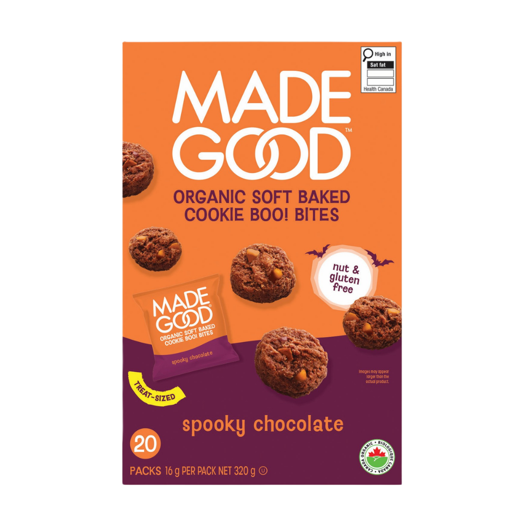  Organic Soft Baked Cookie Boo! Bites Made Good - La Boite à Grains