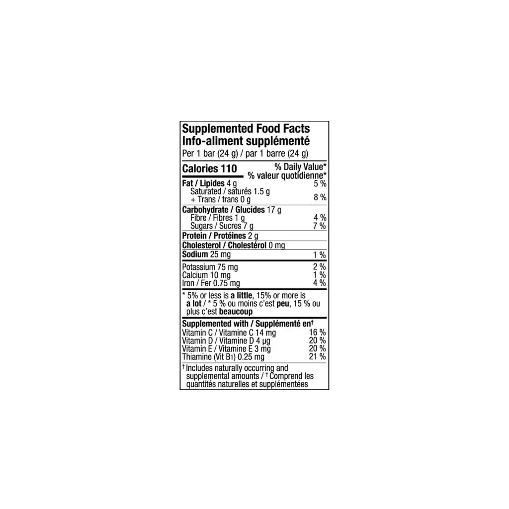 barres granola bio avec filet croustillant de biscuits Made Good - La Boite à Grains