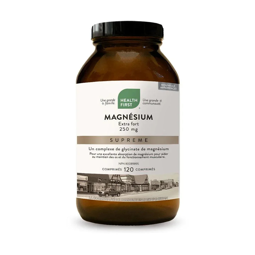 Magnesium Extra Strength Supreme Health First - La Boite à Grains