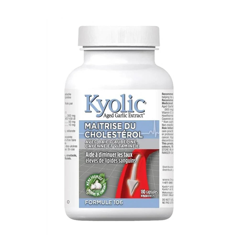 Cholesterol Control Formula 106 Kyolic - La Boite à Grains