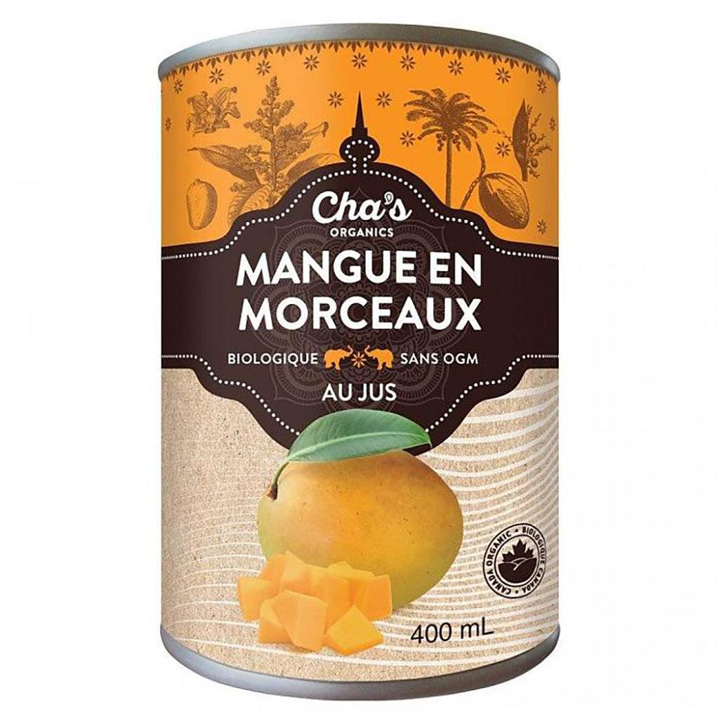 Mangue en Morceaux Biologique au Jus Cha's Organics - La Boite à Grains