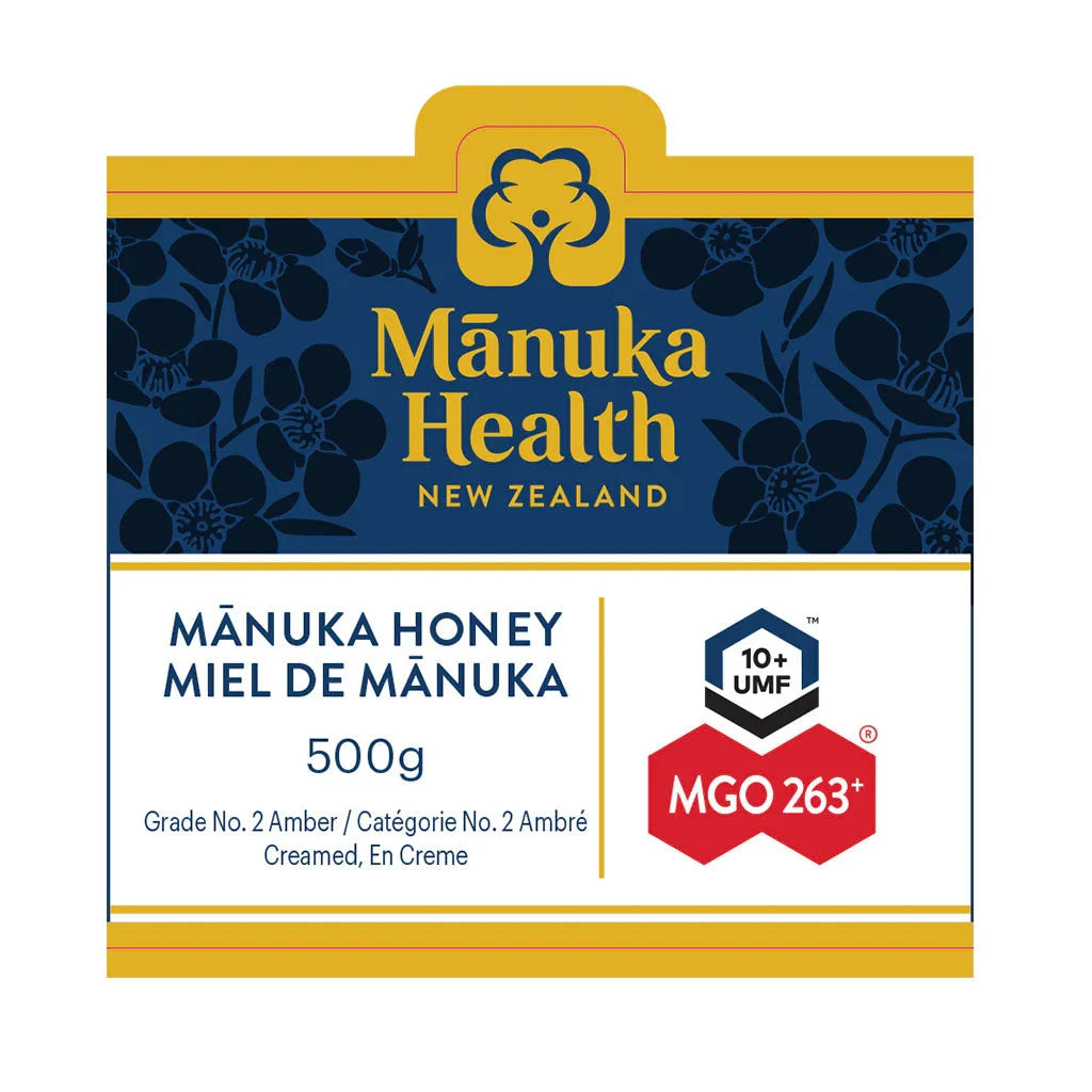 manuka health manuka honey mgo 263 grade 2 500 g