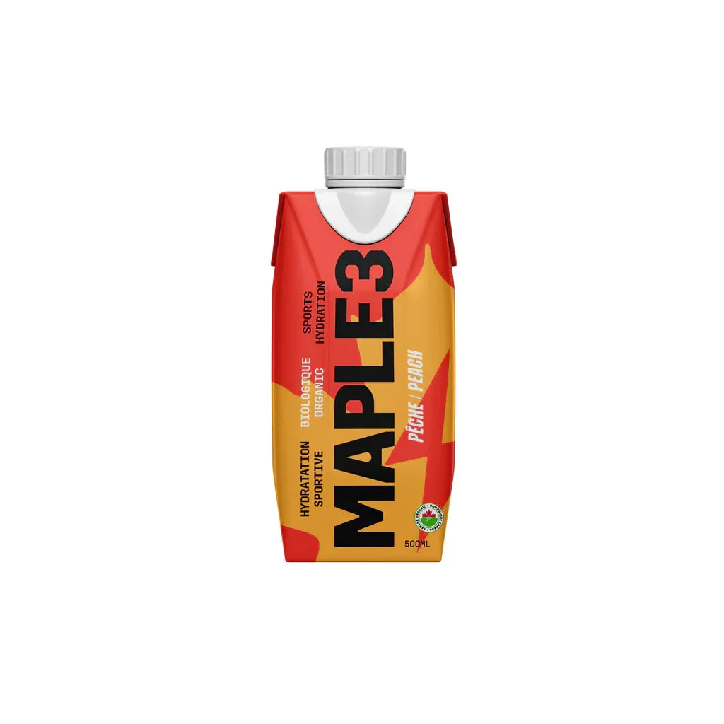 boisson sportive pêche Maple 3 - La Boite à Grains