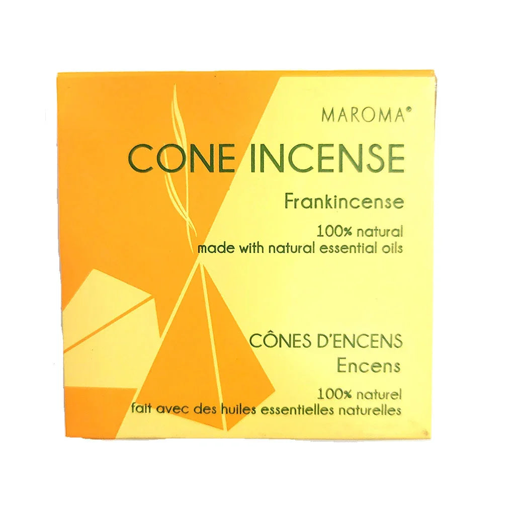 maroma cônes d'encens frankincense - La Boite à Grains