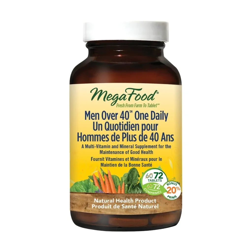 Un Quotidien pour Hommes de Plus de 40 Ans MegaFood