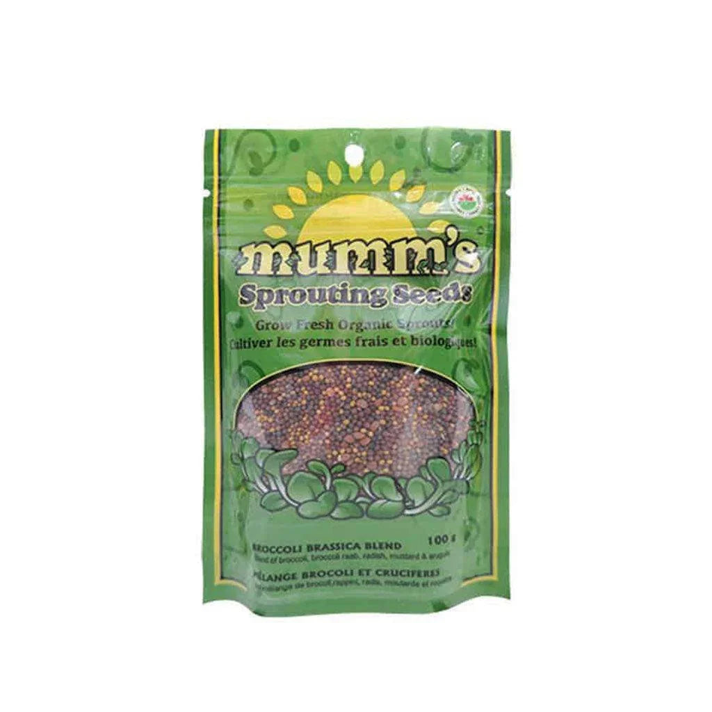 Mélange Brocoli et Crucifères à Germer Biologique Mumm's - La Boite à Grains