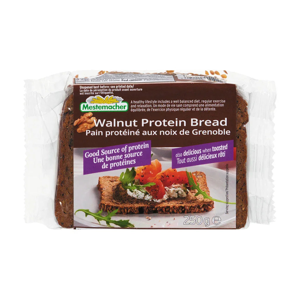 protein bread with walnuts Mestemacher - La Boite à Grains