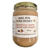 Miel Pur Baratté avec Cannelle Miellerie Sempels