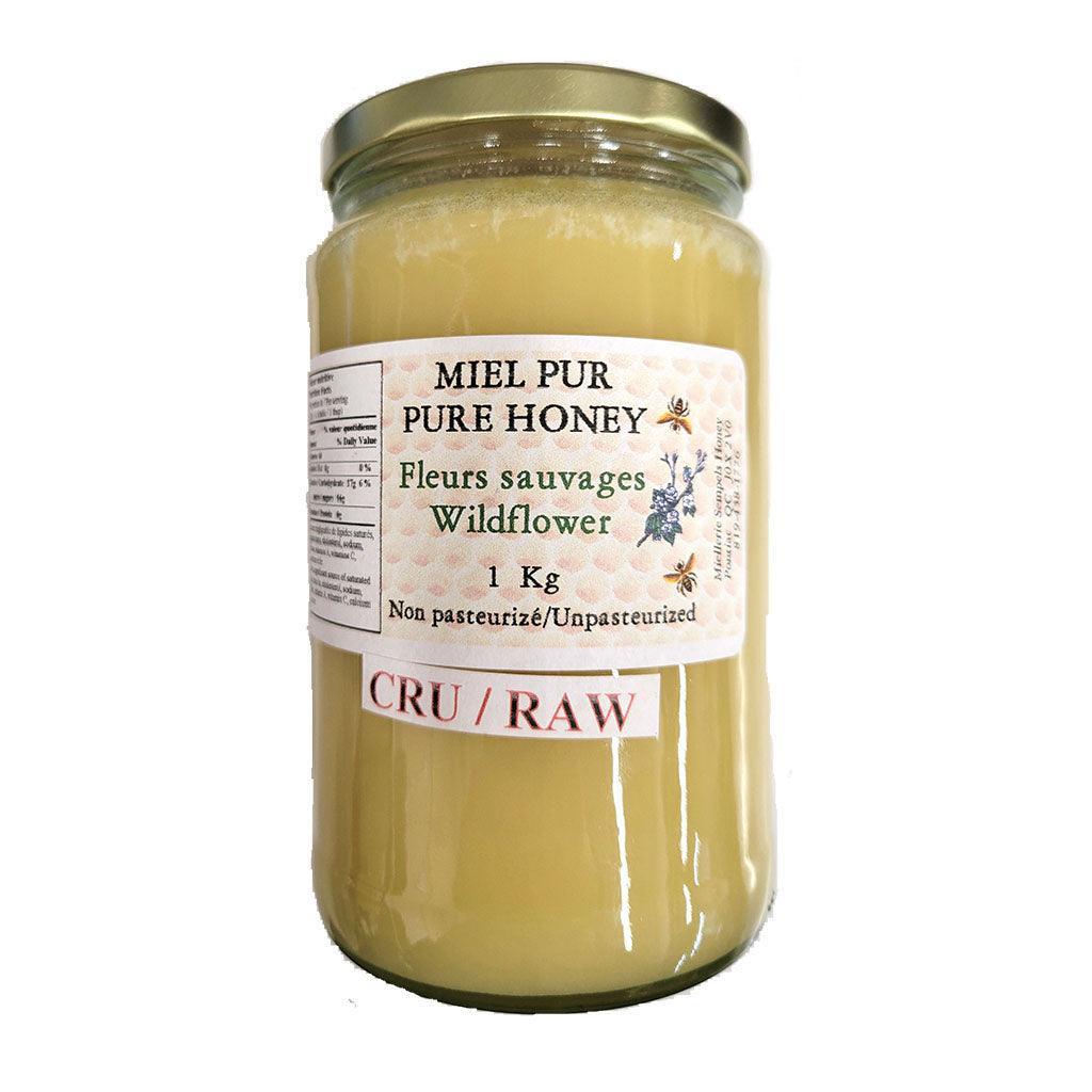 Pure Raw Wild Flower Honey Miellerie Sempels