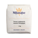 farine à pâtisserie tamisée biologique Milanaise- La Boite à Grains