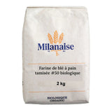 farine de blé  pain tamisée biologique Milanaise - La Boite à Grains