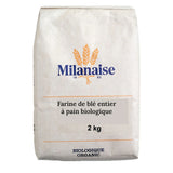 farine de blé entier à pain biologique Milanaise - La Boite à Grains