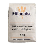 organic whole khorasan flour Milanaise - La Boite à Grains