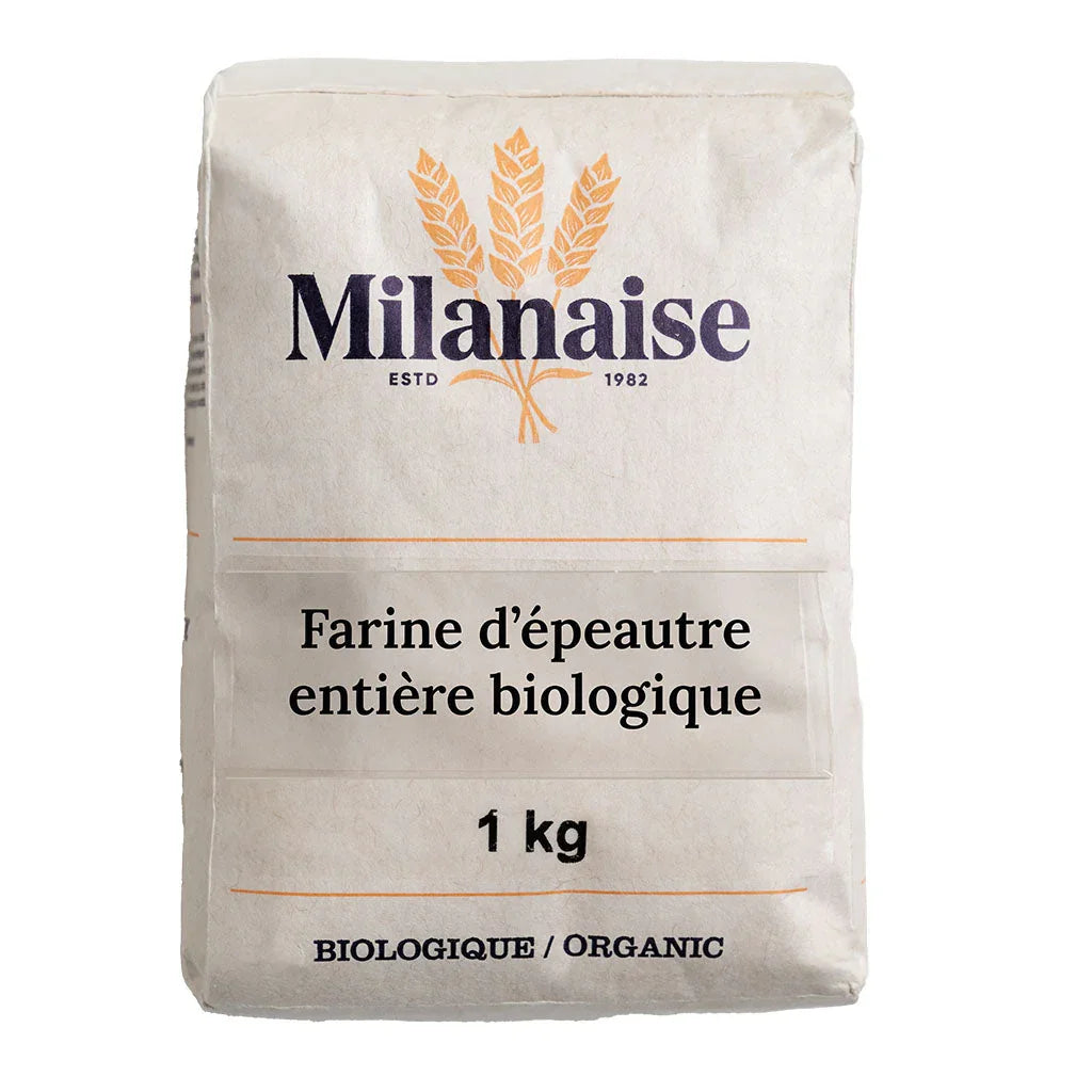 farine d'épeautre entière bio Milanaise - La Boite à Grains