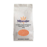 organic red lentils Milanaise - La Boite à Grains