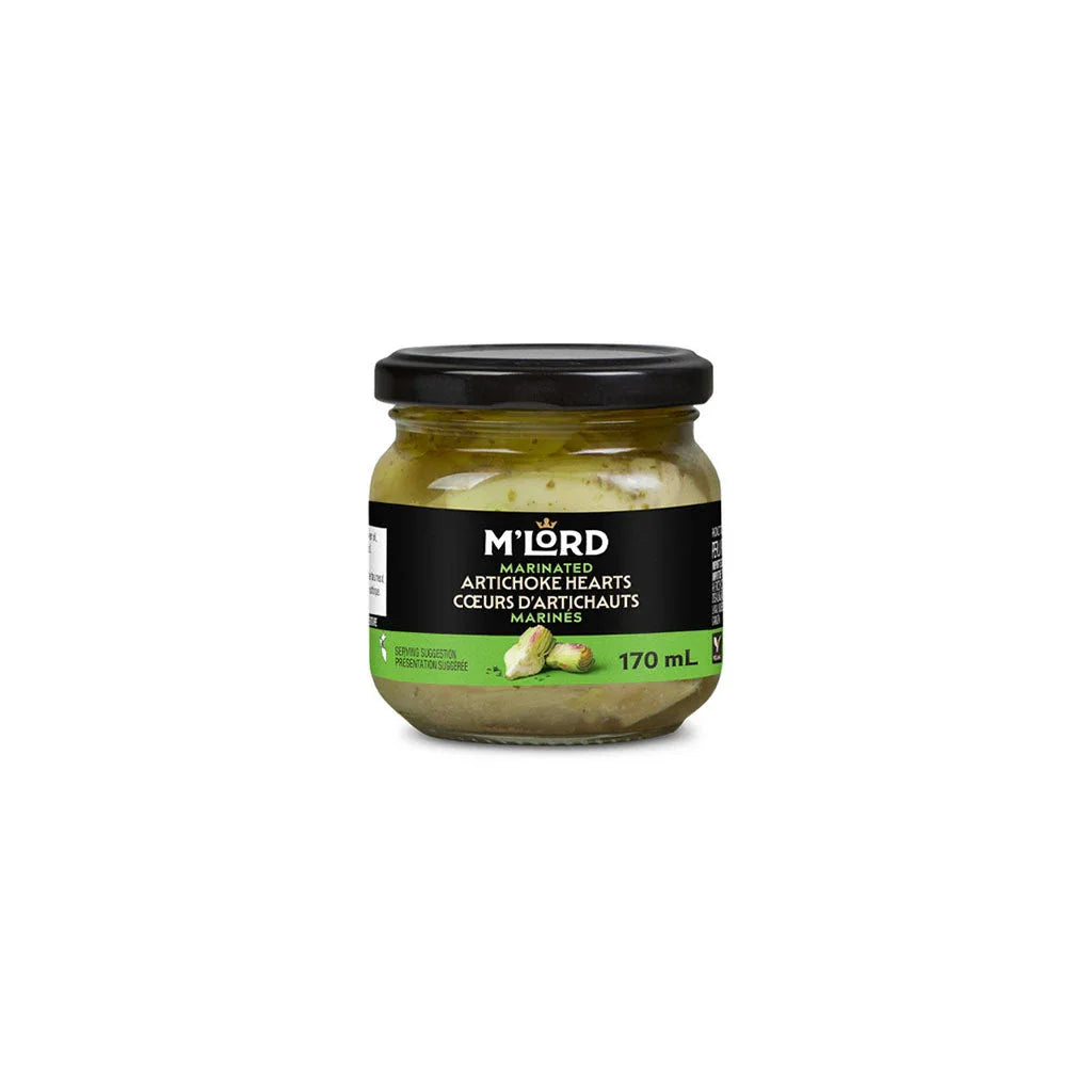 m'lord marinated artichoke hearts 170 ml - La Boite à Grains