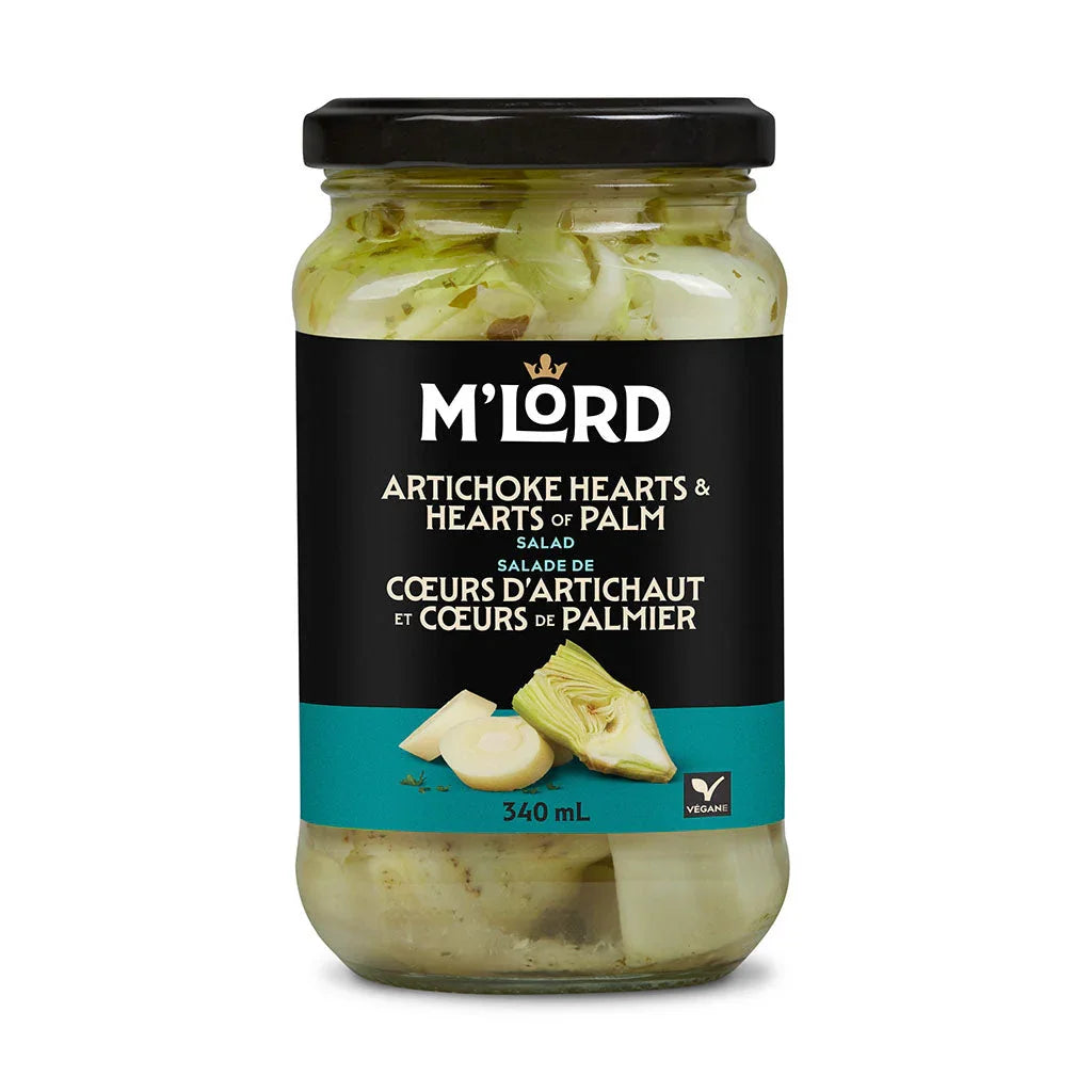 m'lord salad of artichoke hearts and hearts of palm 340 ml - La Boite à Grains