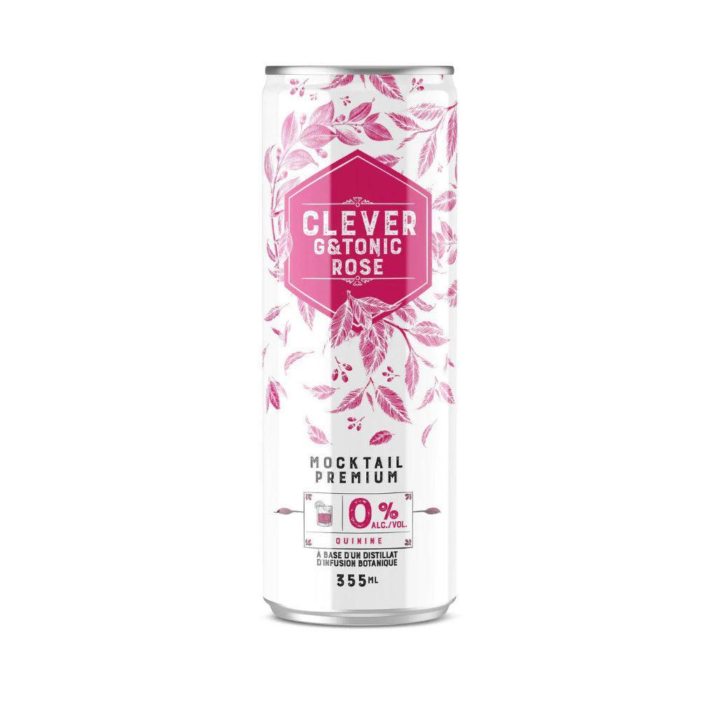 Mocktail Clever G & Tonic Rose Sans Alcool Clever Mocktails - La Boite à Grains