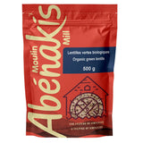 Abenaki mill organic green lentils 500 g