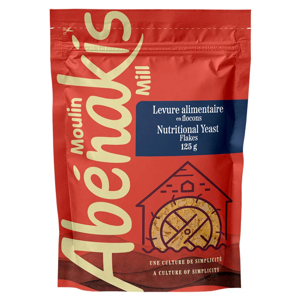 Abenaki mill nutritional yeast flakes 125 g