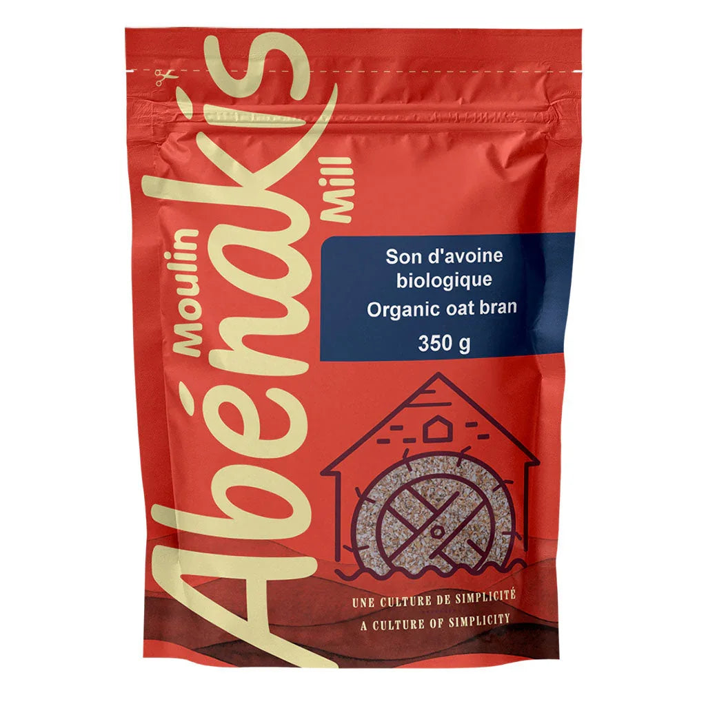 Abenaki mill organic oat bran 350 g
