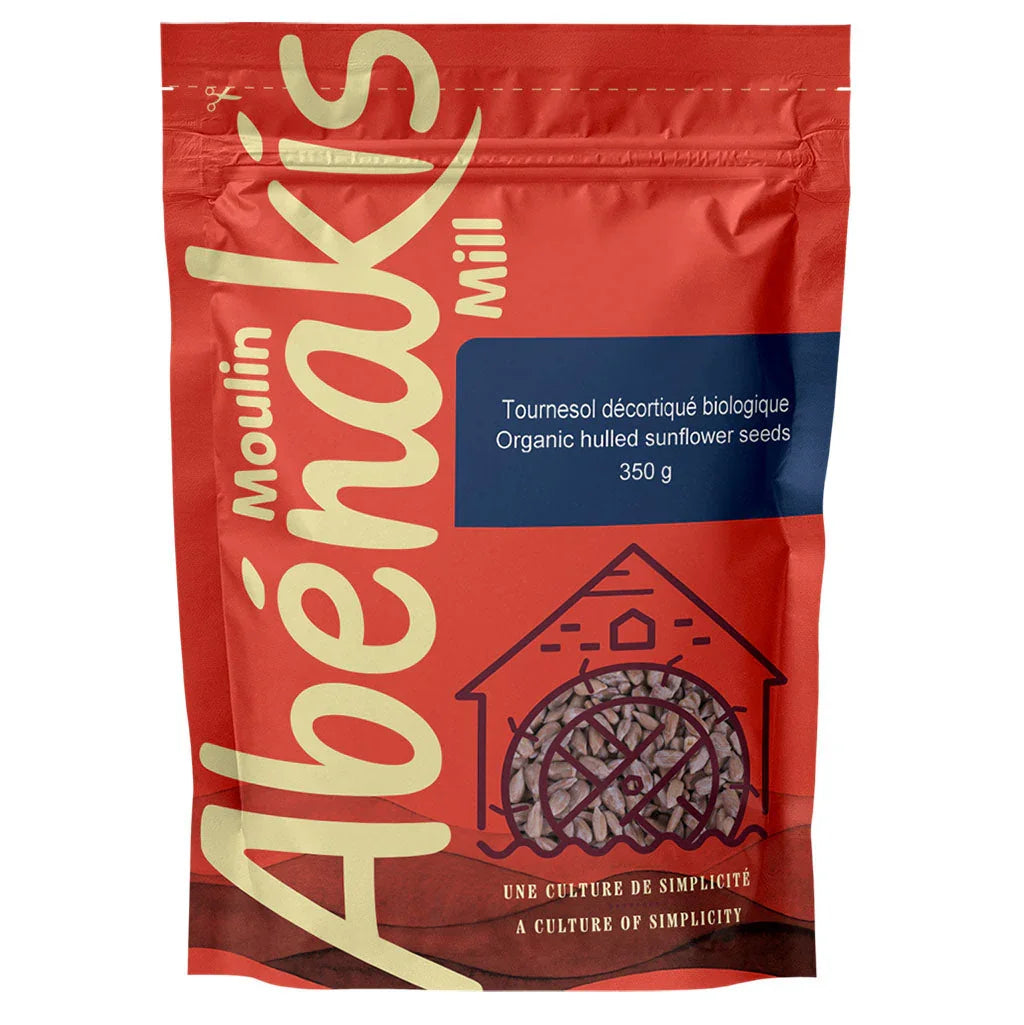 Abenaki organic shelled sunflower mill 350 g