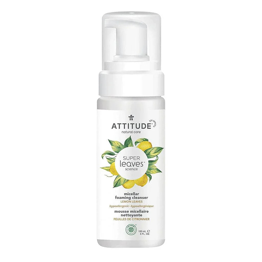 Attitude Lemon Leaves Micellar Cleansing Foam - La Boite à Grains