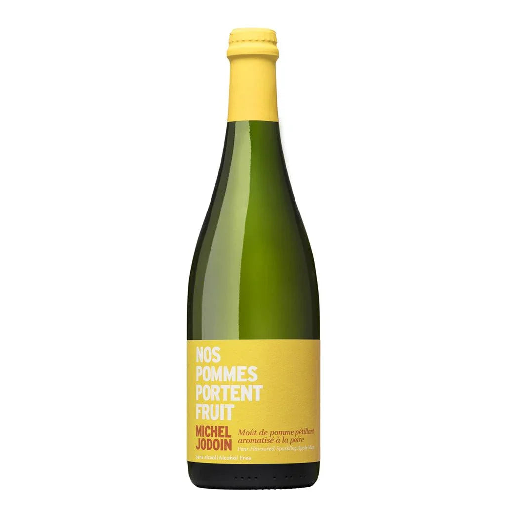 Moût de Pomme Pétillant Aromatisé à la Poire Michel Jodoin - La Boite à Grains