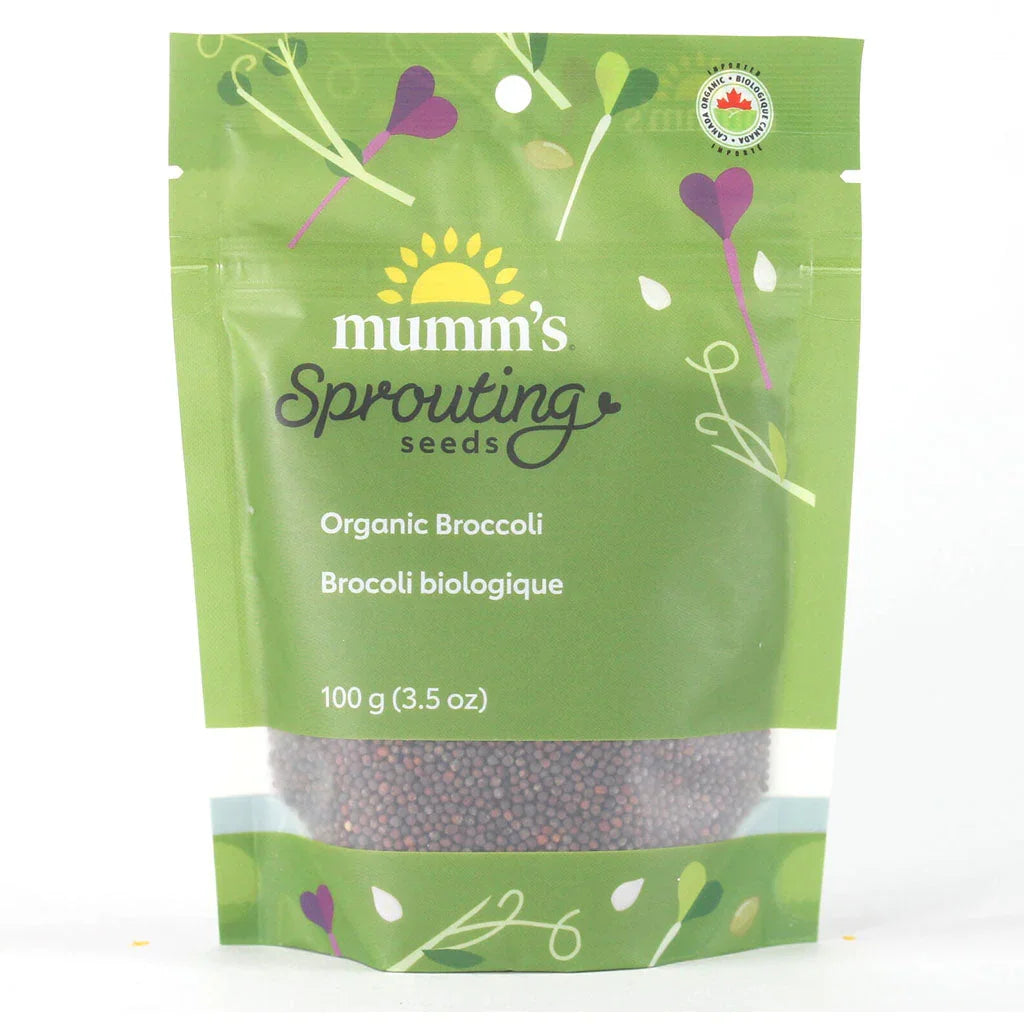 mumm's organic sprouting broccoli - La Boite à Grains