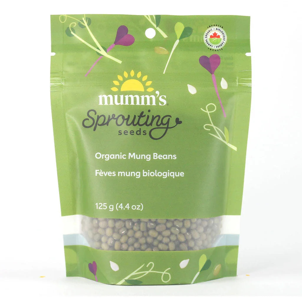 mumm's sprouting seeds fèves mung biologiques - La Boite à Grains