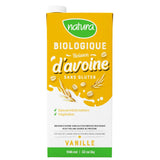 Natur-a organic unsweetened vanilla gluten-free oat drink 946 ml - La Boite à Grains