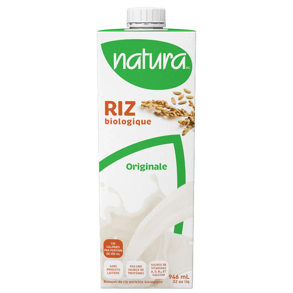 Natur-a boisson de riz original biologique 946 ml - La Boite à Grains