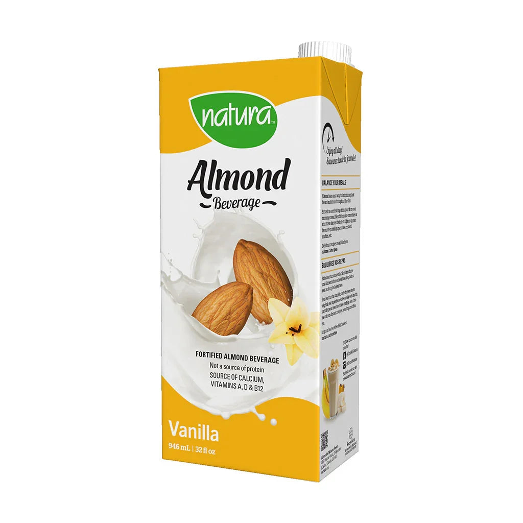 Vanilla almond beverage Natura - La Boite à Grains