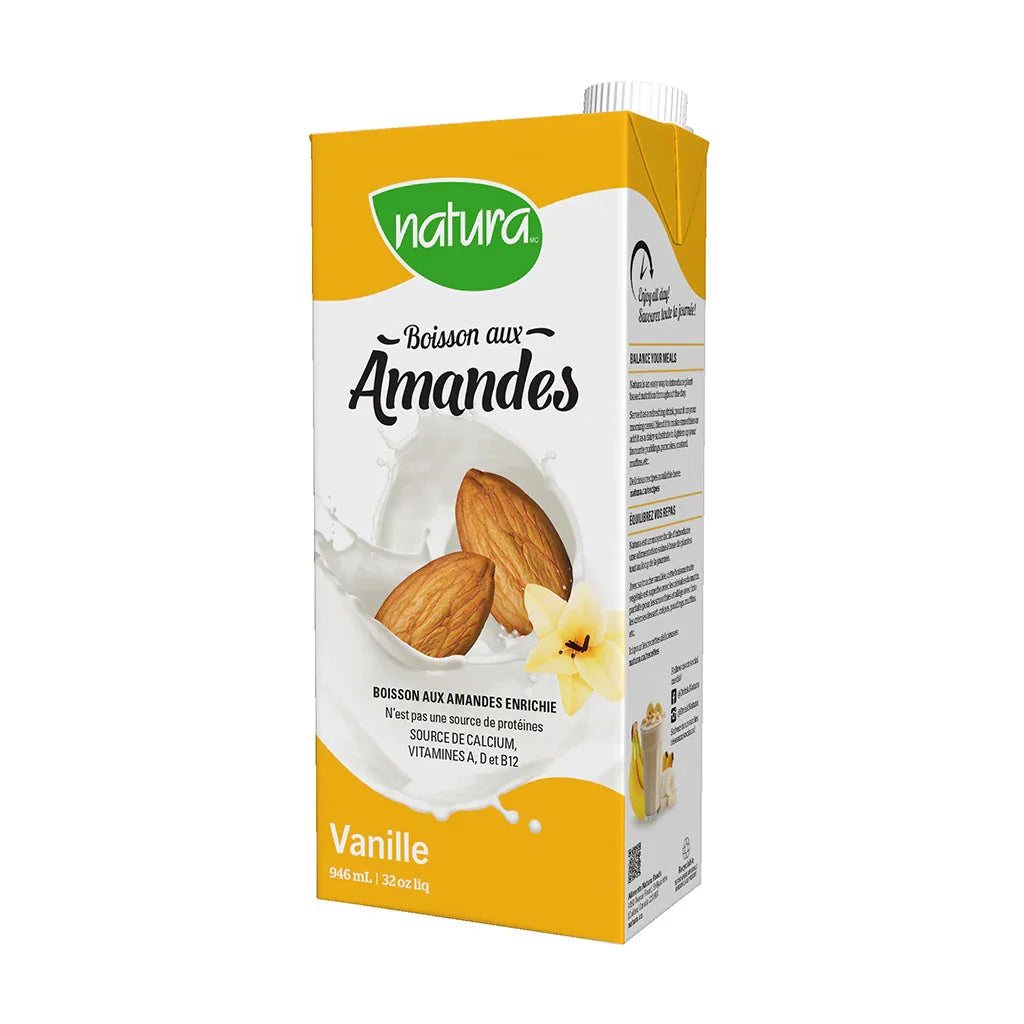 Natura vanilla almond drink - La Boite à Grains