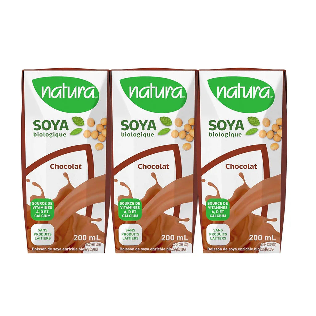 boisson de soya chocolat Natura - La Boite à Grains