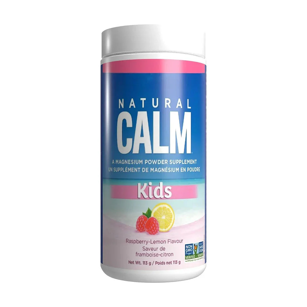 Natural Calm Magnesium for Children Raspberry Lemon 113 g - La Boite à Grains