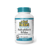 natural factors acidophilus bifidus double puissance - La Boite à Grains