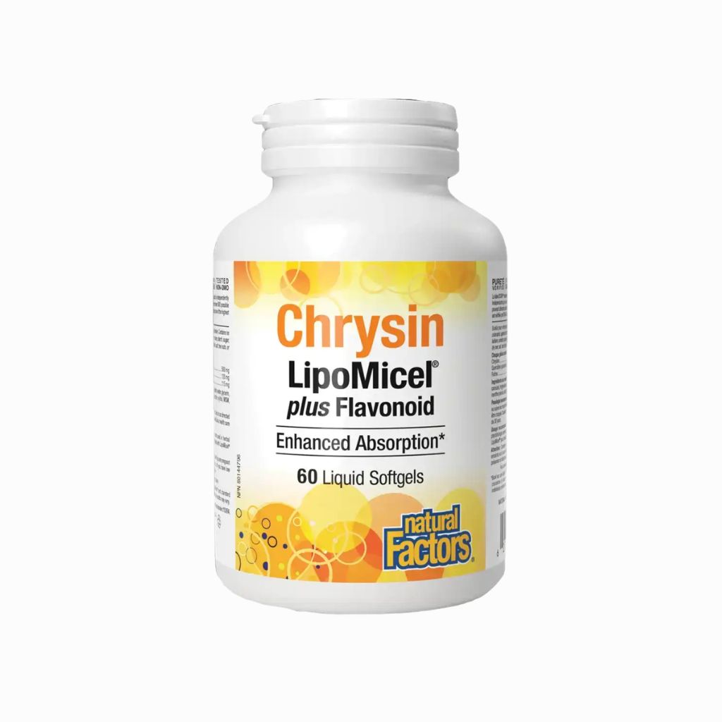 Chrysin LipoMicel with Flavonoids Natural Factors - La Boite à Grains