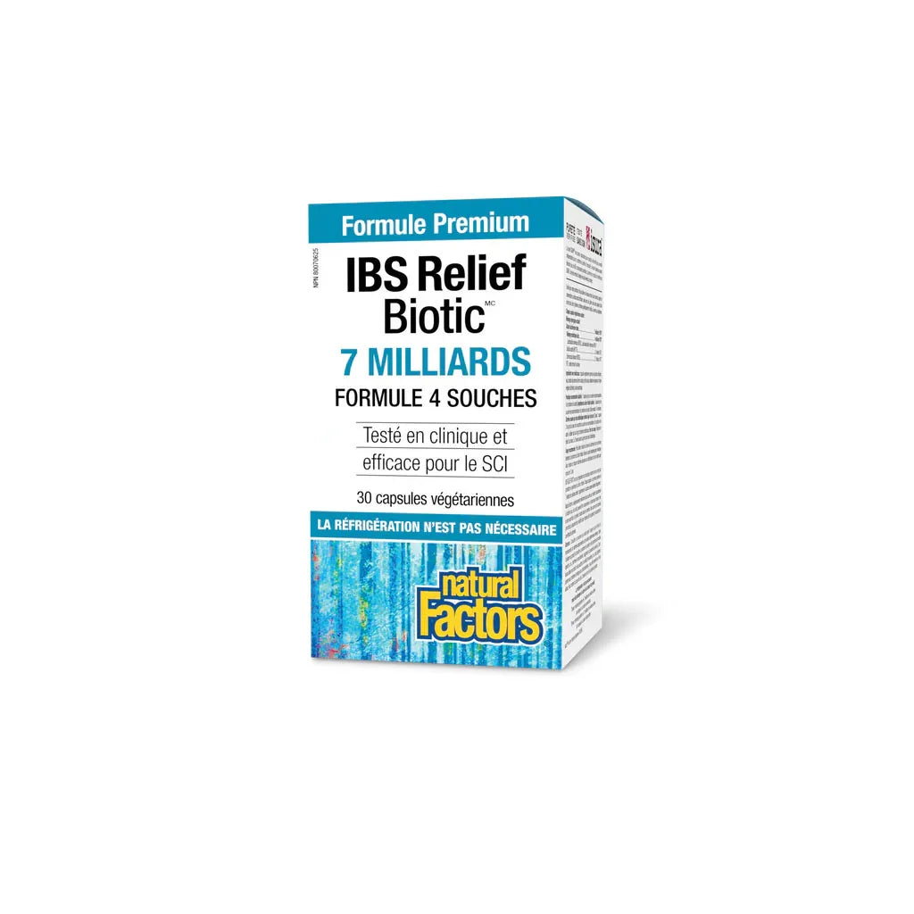 IBS Relief Biotic Natural Factors - La Boite à Grains