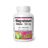natural factors Magnesium Citrate 150 mg lime 60 chewable tablets
