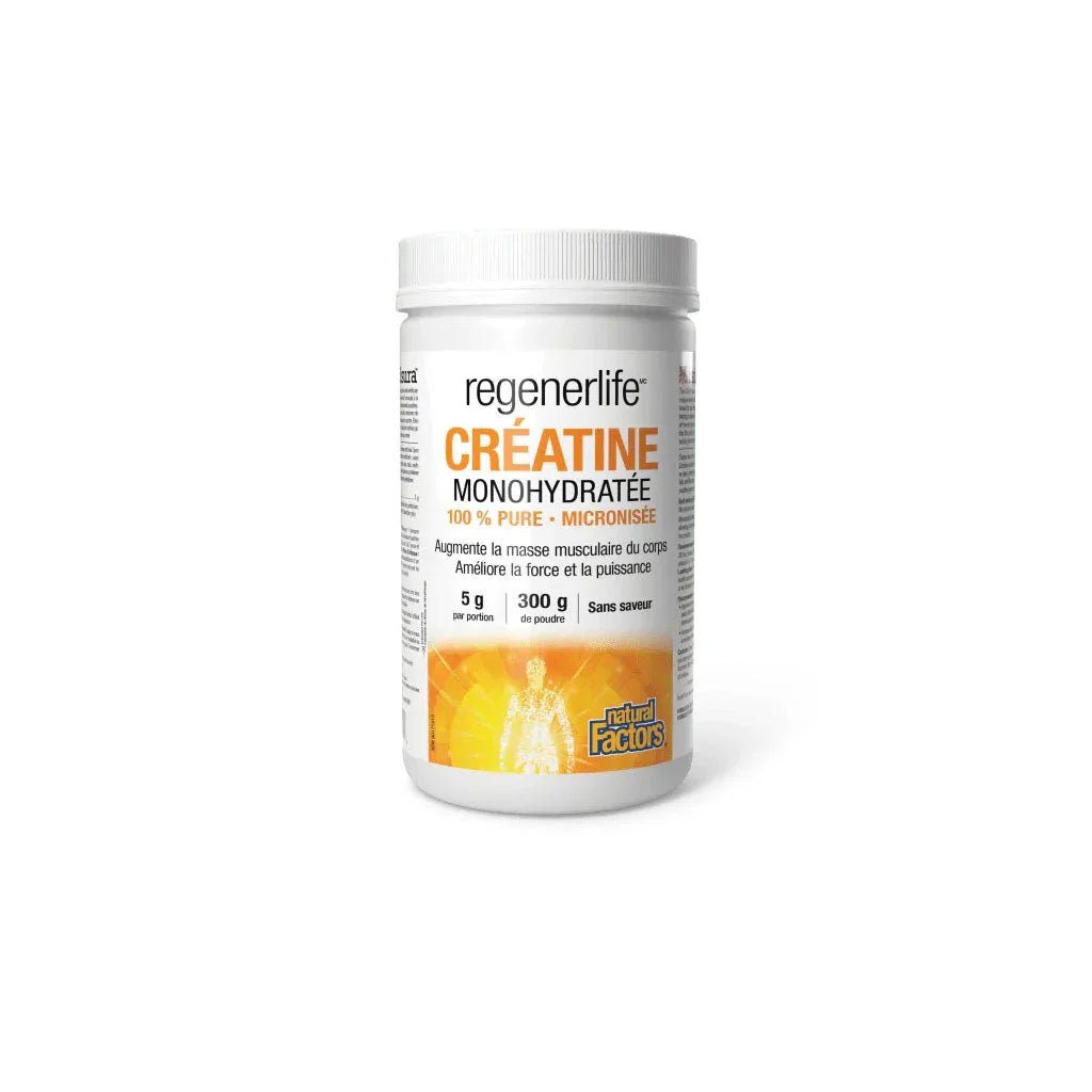 regenerlife creatine Natural Factors - La Boite à Grains