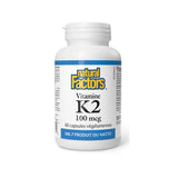 natural factors vitamine k2 100 mcg 60 capsules végétariennes - La Boite à Grains