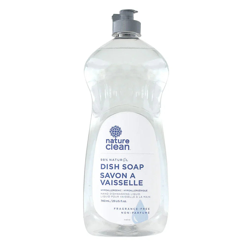 nature clean savon à vaisselle non parfumé 740 ml