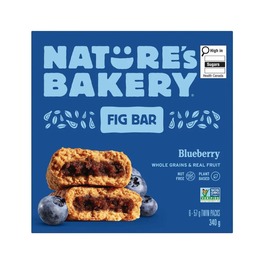barre aux figues bleuets Nature's Bakery - La Boite à Grains