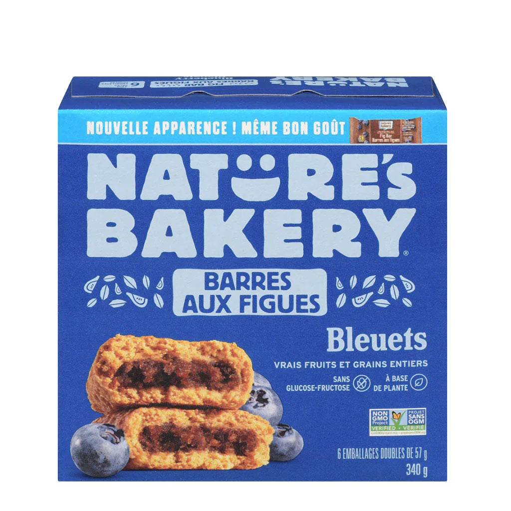 barres aux figues bleuets Nature's Bakery - La Boite à Grains