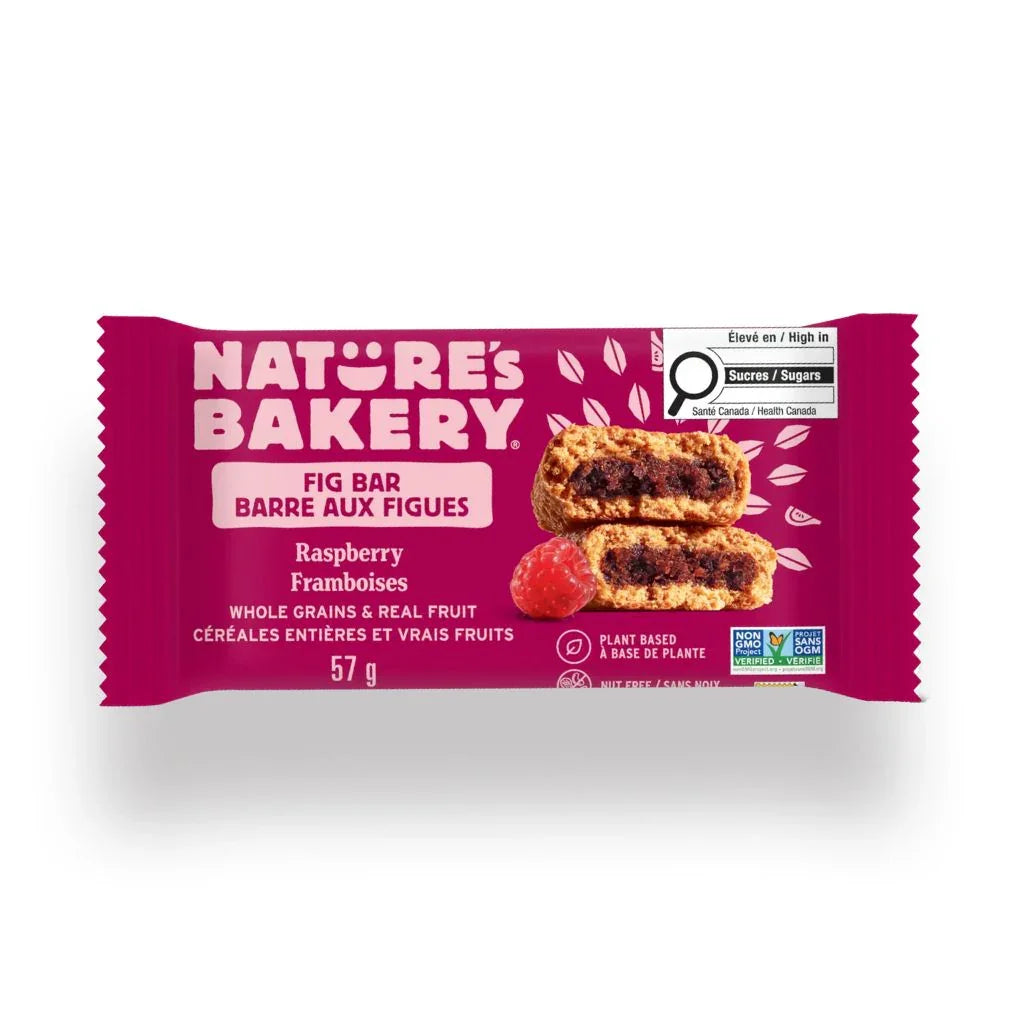 barres aux figues framboises Nature's Bakery - La Boite à Grains