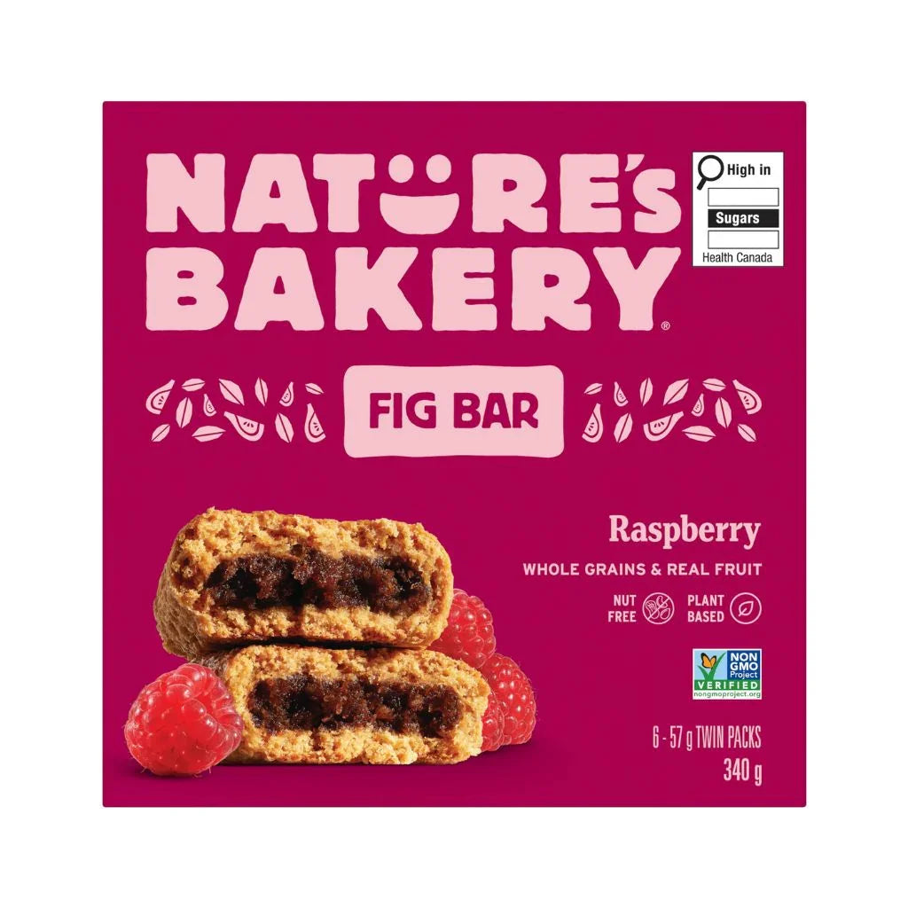 barres aux figues framboises Nature's Bakery - La Boite à Grains
