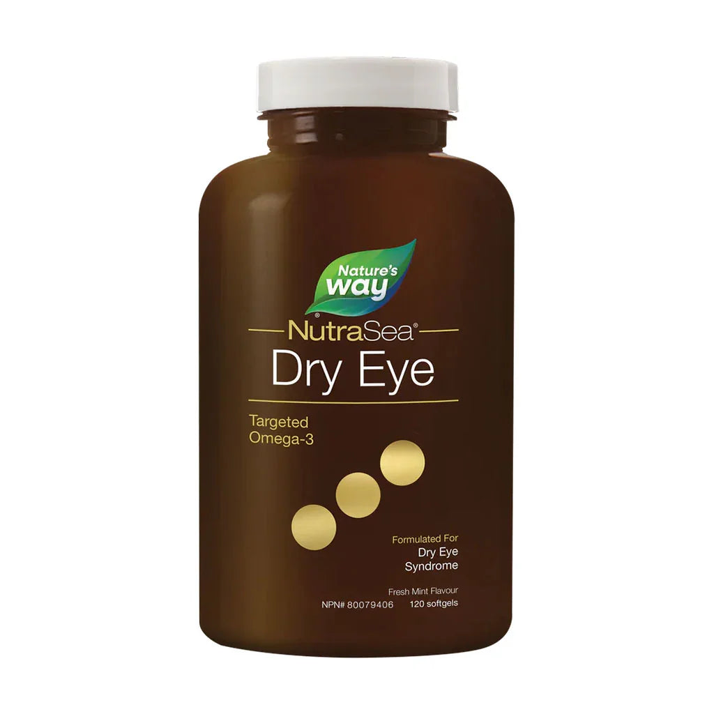 Nutrasea omega-3 targeted dry eye capsules Nature's Way - La Boite à Grains