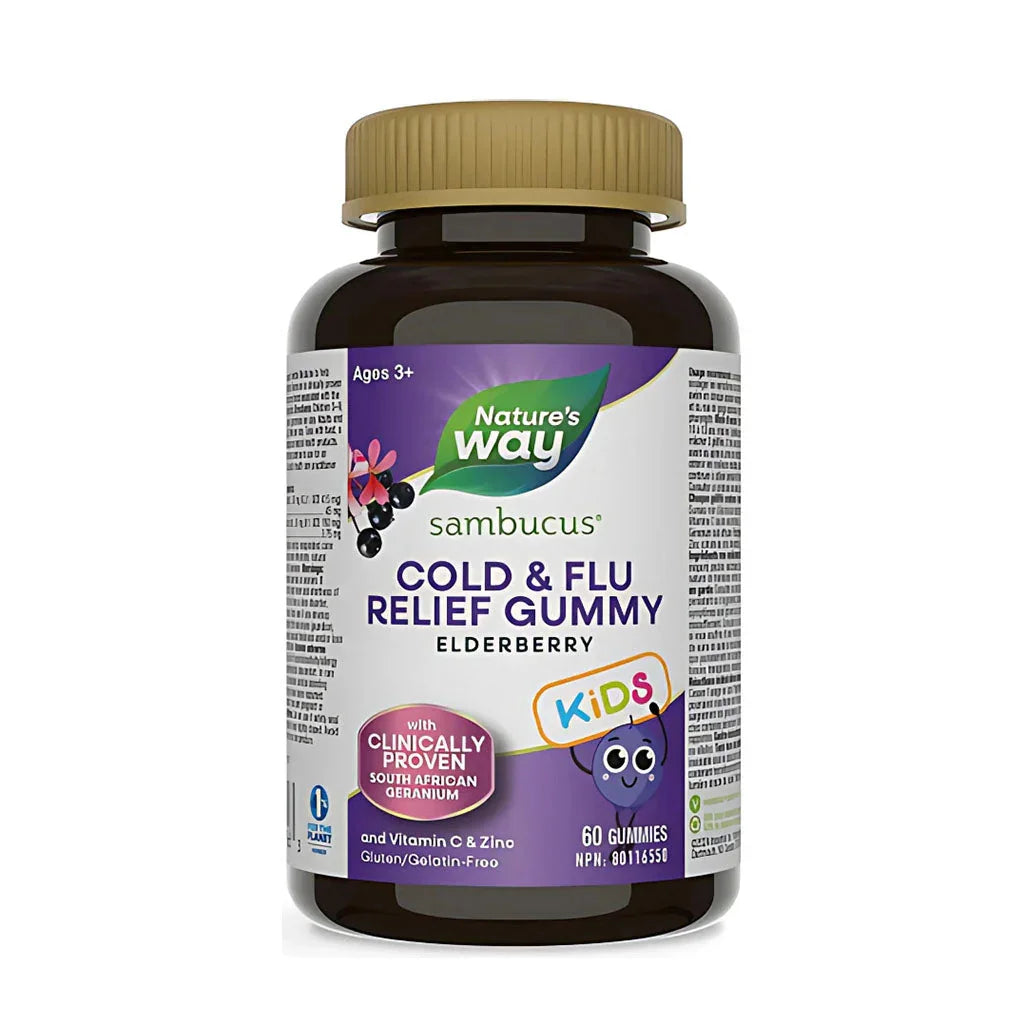 nature's way sambucus gummies cold flu elderberry - La Boite à Grains